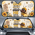 God Bug Light Up Bee Car Sun Shade