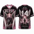 Jesus Is King The Way The Truth And The Life T-Shirt Jersey