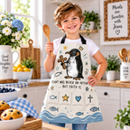 Faith Is An Option Kids Apron