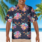 Awesome Firefighter- AOP Pocket Hawaiian Shirt - grunx260804-0121