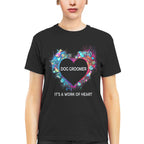 Awesome Dog Groomer Its a work of heart-T-shirt - grunx260804-0030