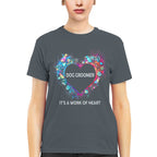 Awesome Dog Groomer Its a work of heart-T-shirt - grunx260804-0030