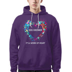 Awesome Dog Groomer Its a work of heart-T-shirt - grunx260804-0030