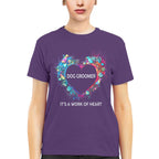 Awesome Dog Groomer Its a work of heart-T-shirt - grunx260804-0030