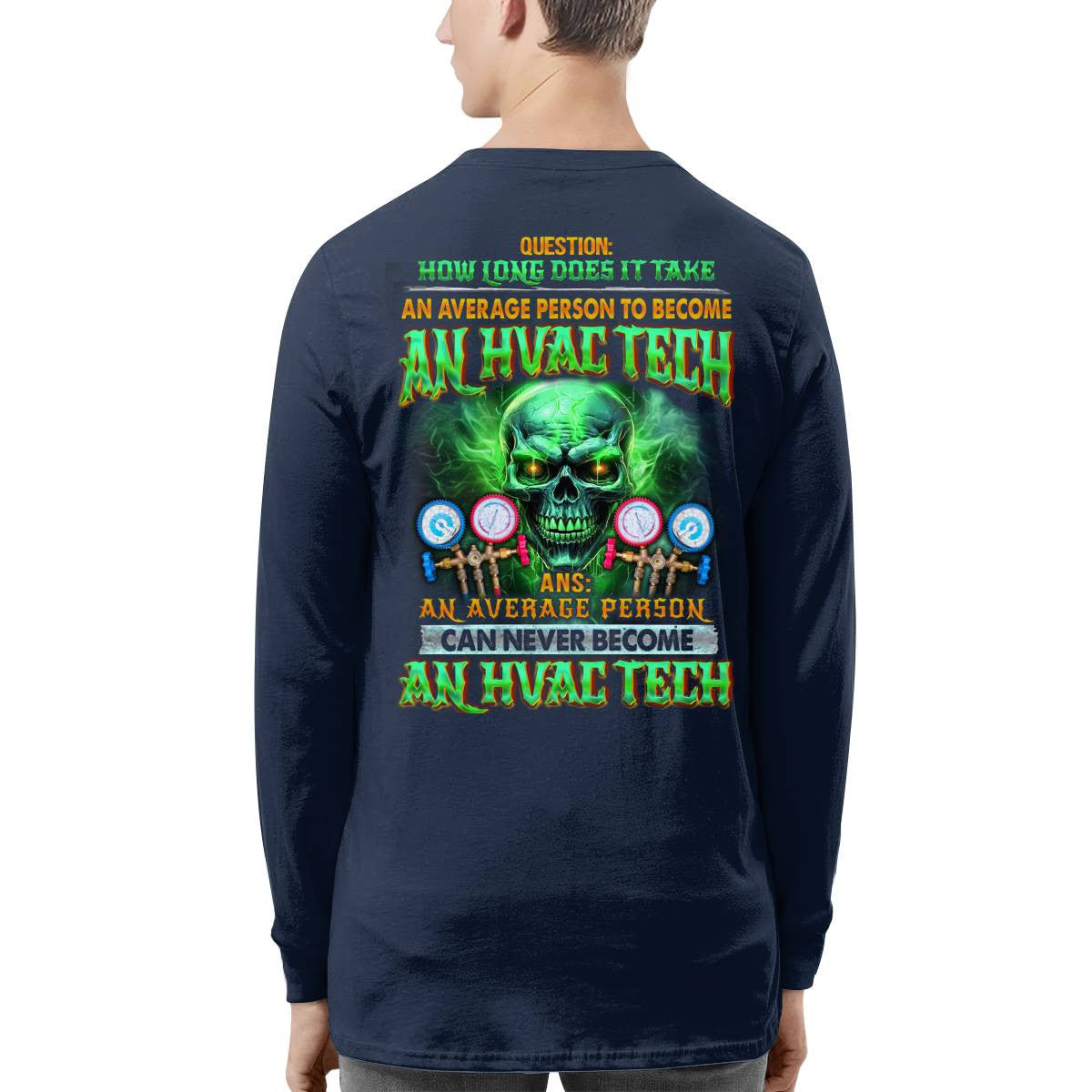 Awesome HVAC Tech-T-shirt - grunx260804-0246