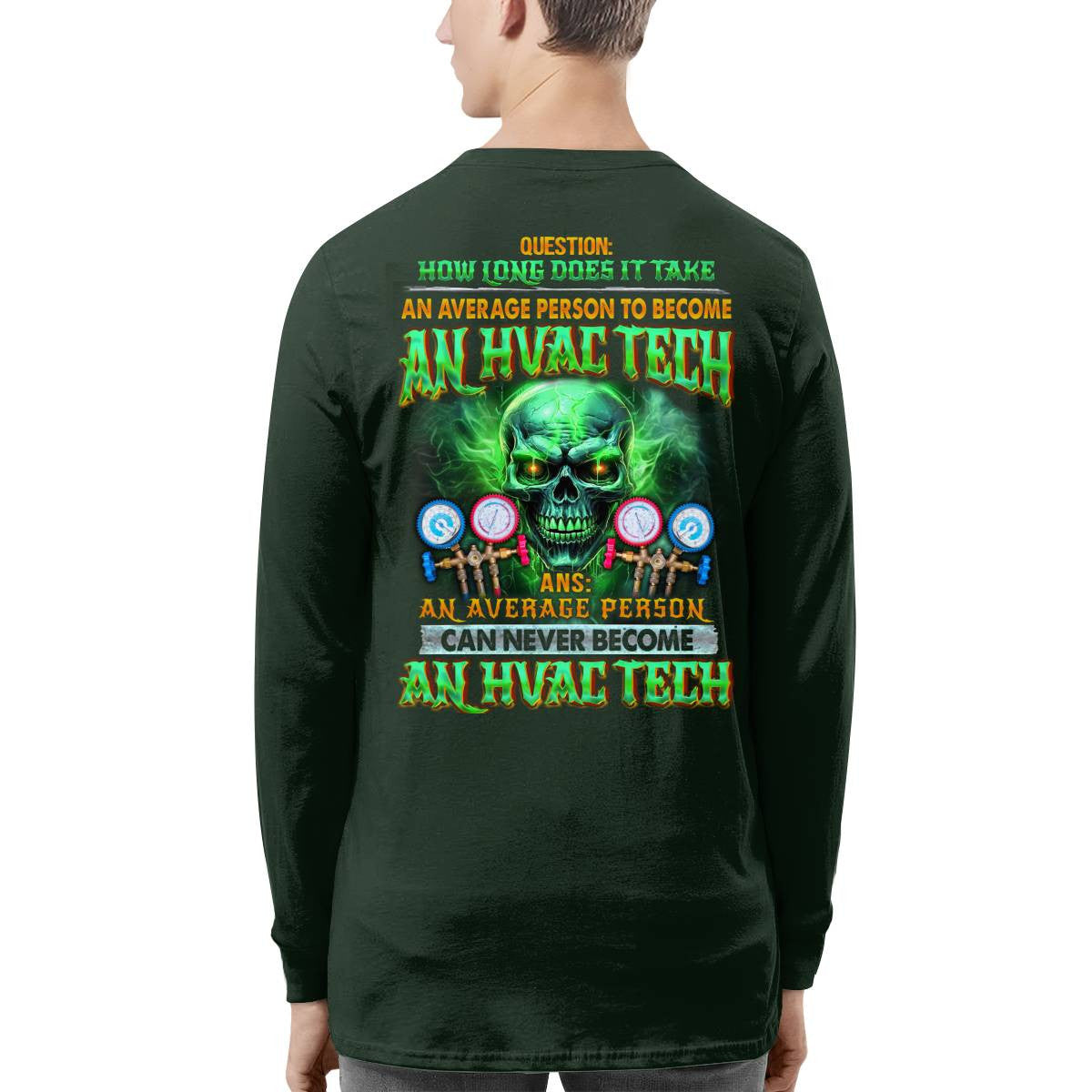 Awesome HVAC Tech-T-shirt - grunx260804-0246
