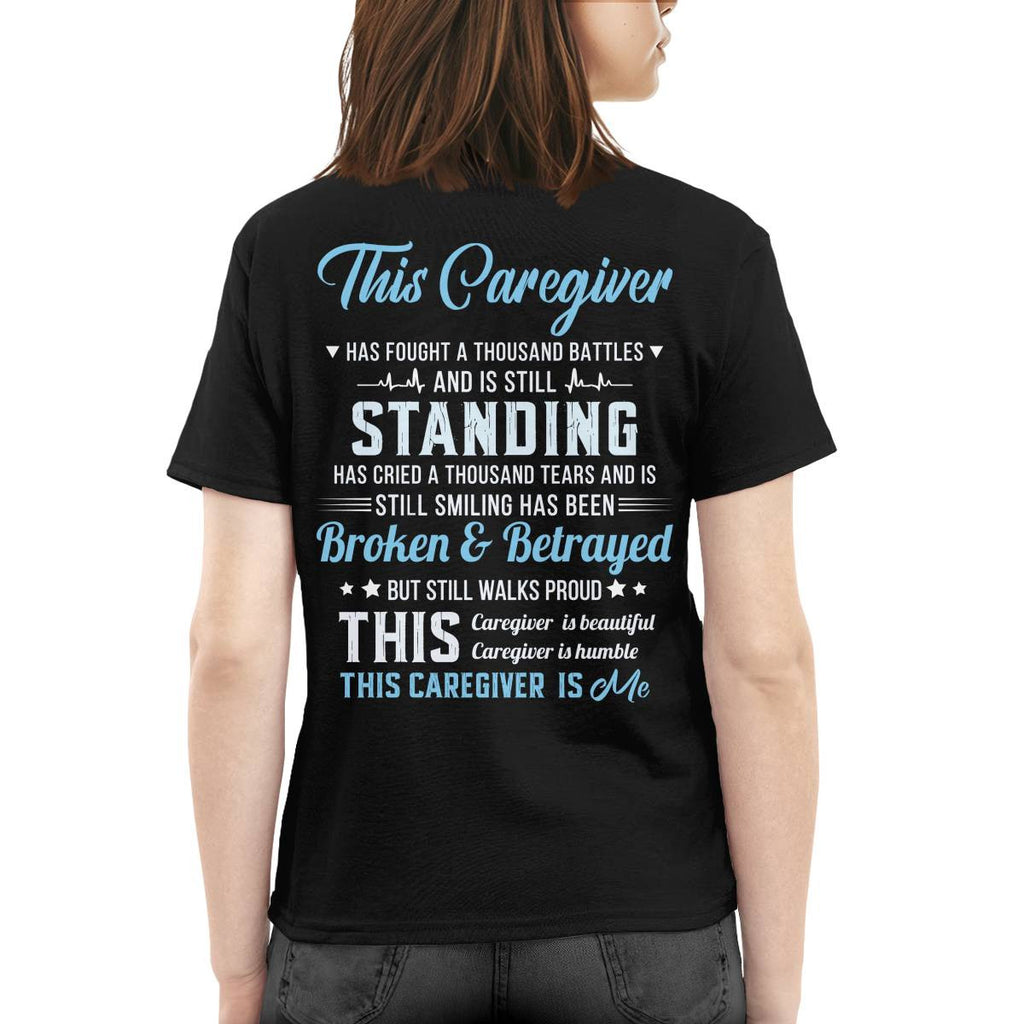 Awesome Caregiver-T-shirt-#F250724SMLNG1BCAREZ8