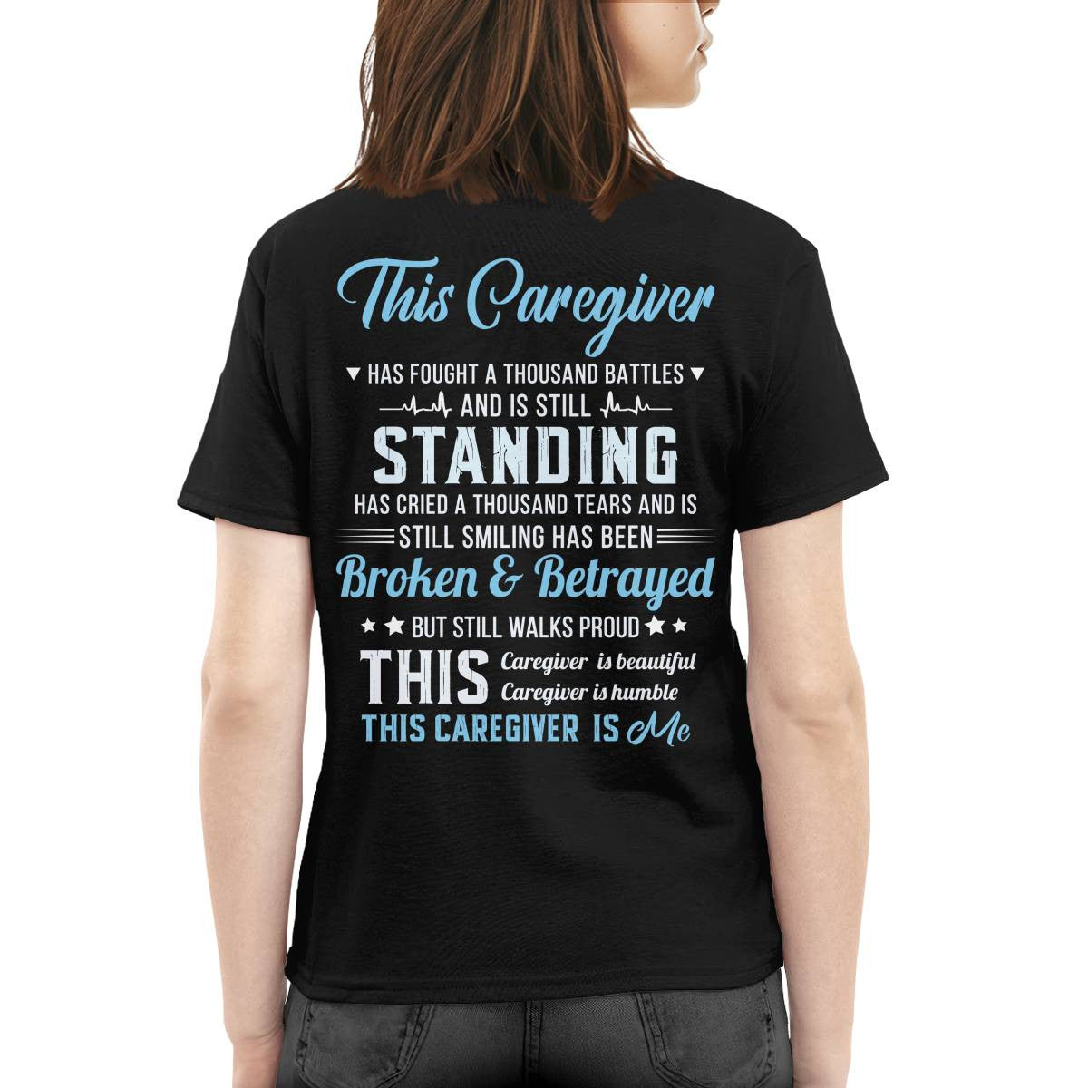 Awesome Caregiver-T-shirt-#F250724SMLNG1BCAREZ8