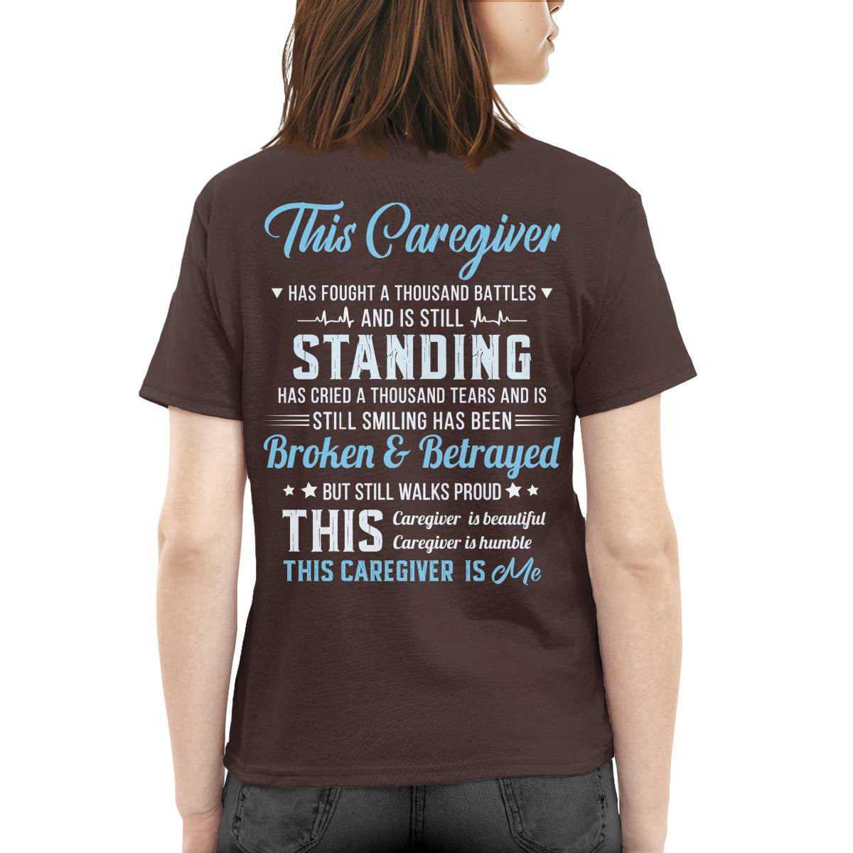 Awesome Caregiver-T-shirt-#F250724SMLNG1BCAREZ8