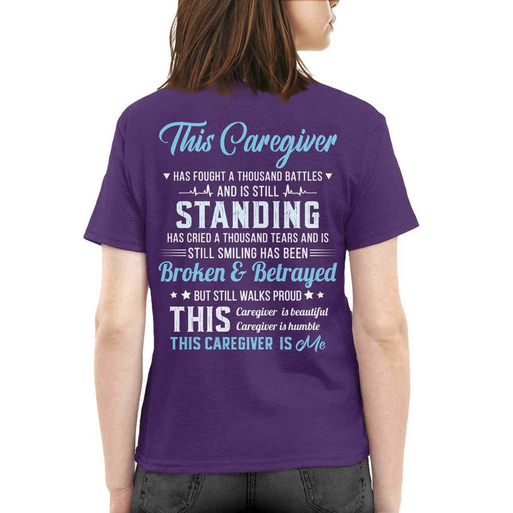Awesome Caregiver-T-shirt-#F250724SMLNG1BCAREZ8