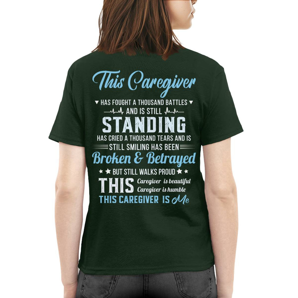 Awesome Caregiver-T-shirt-#F250724SMLNG1BCAREZ8
