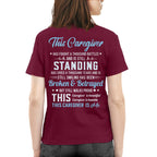 Awesome Caregiver-T-shirt-#F250724SMLNG1BCAREZ8