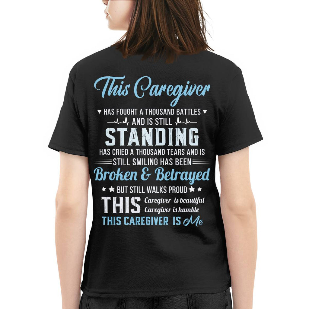 Awesome Caregiver-T-shirt-#F250724SMLNG1BCAREZ8