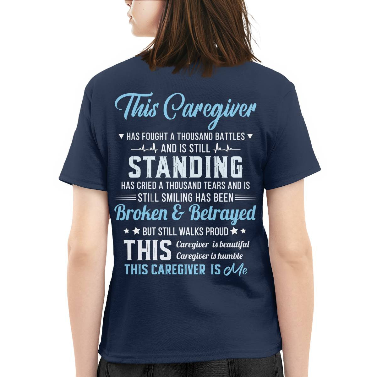 Awesome Caregiver-T-shirt-#F250724SMLNG1BCAREZ8