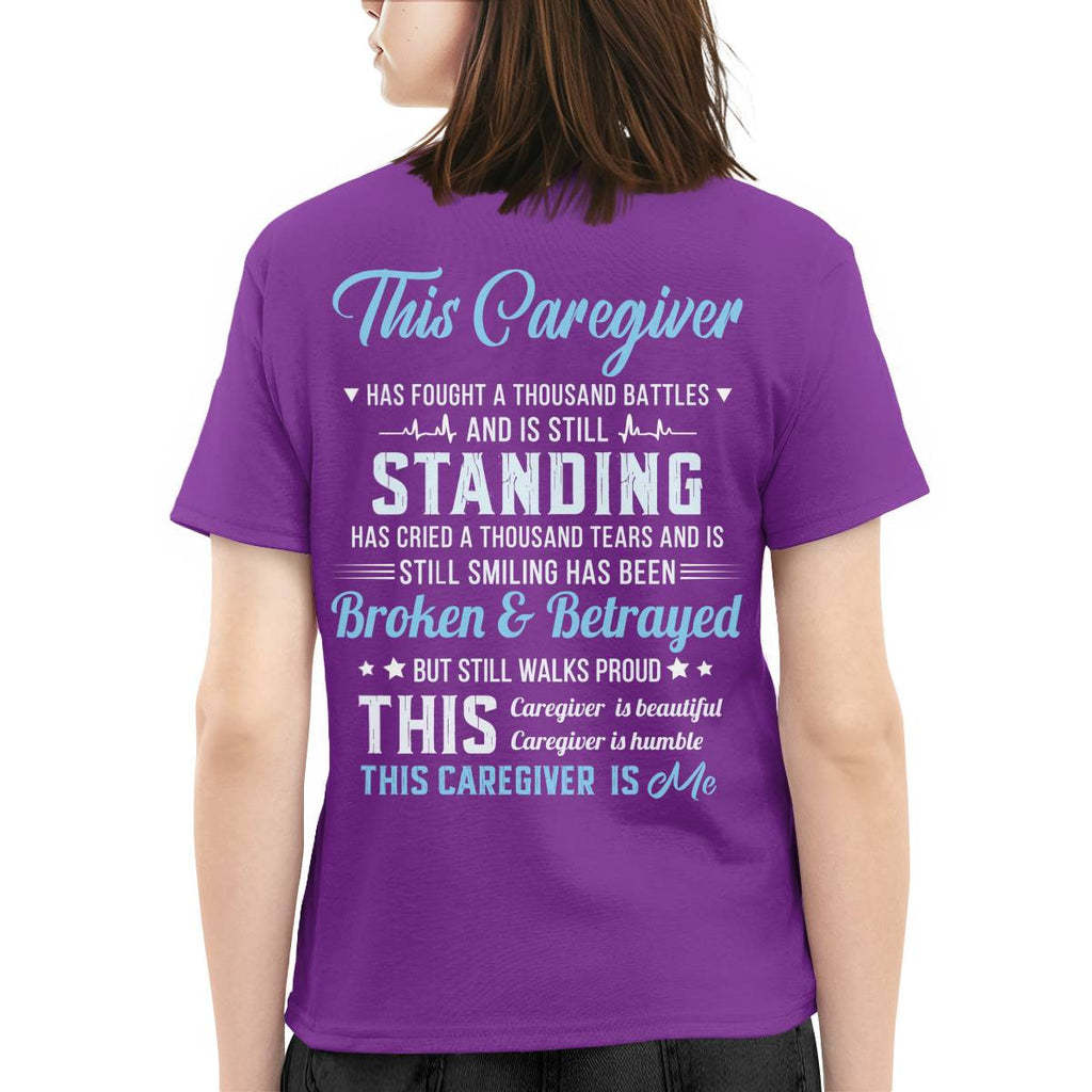 Awesome Caregiver-T-shirt-#F250724SMLNG1BCAREZ8