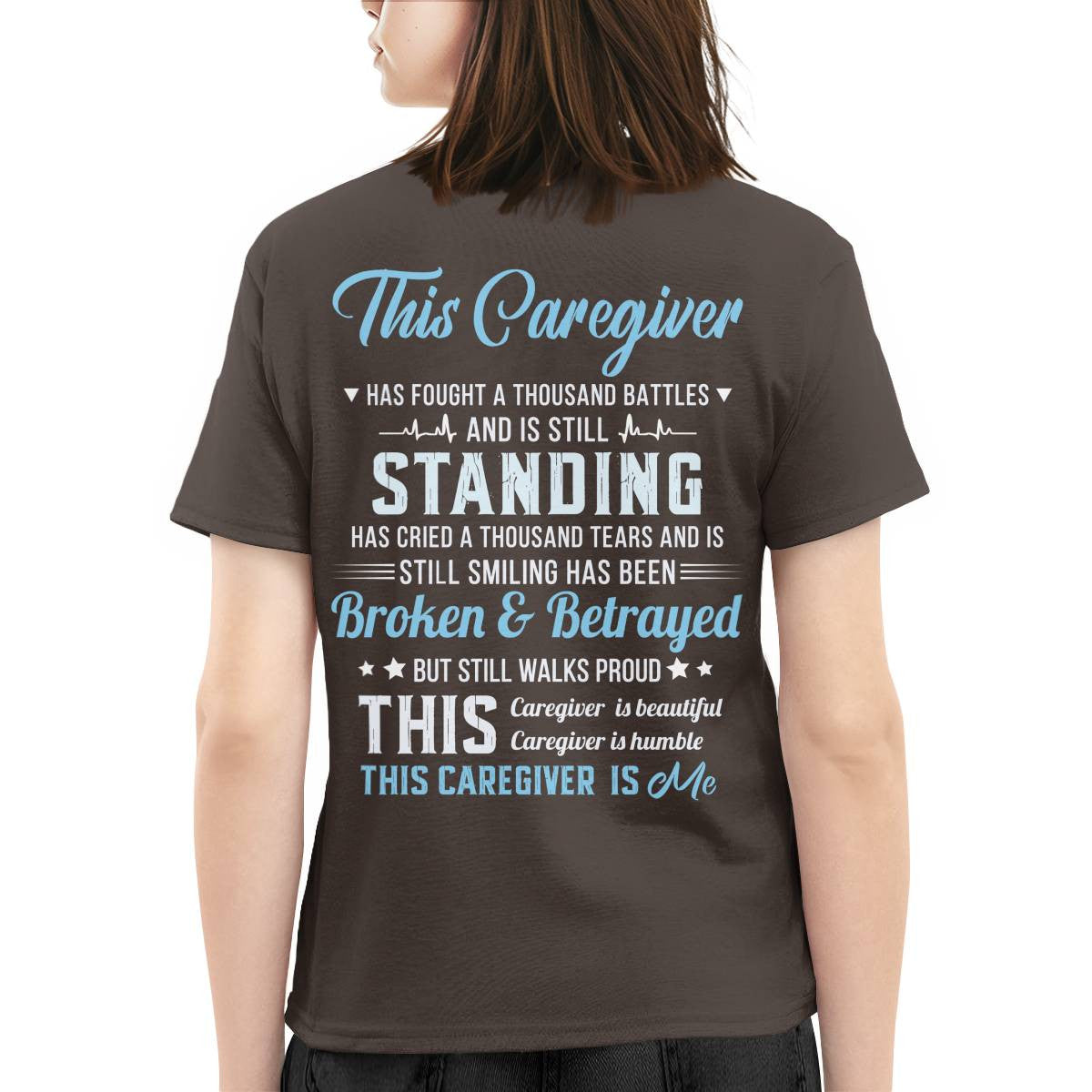 Awesome Caregiver-T-shirt-#F250724SMLNG1BCAREZ8