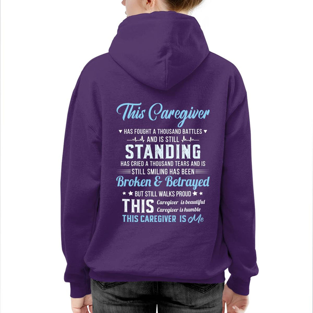 Awesome Caregiver-T-shirt-#F250724SMLNG1BCAREZ8