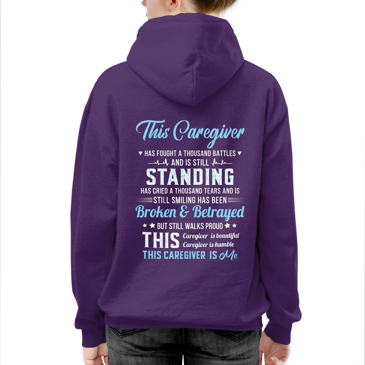 Awesome Caregiver-T-shirt-#F250724SMLNG1BCAREZ8