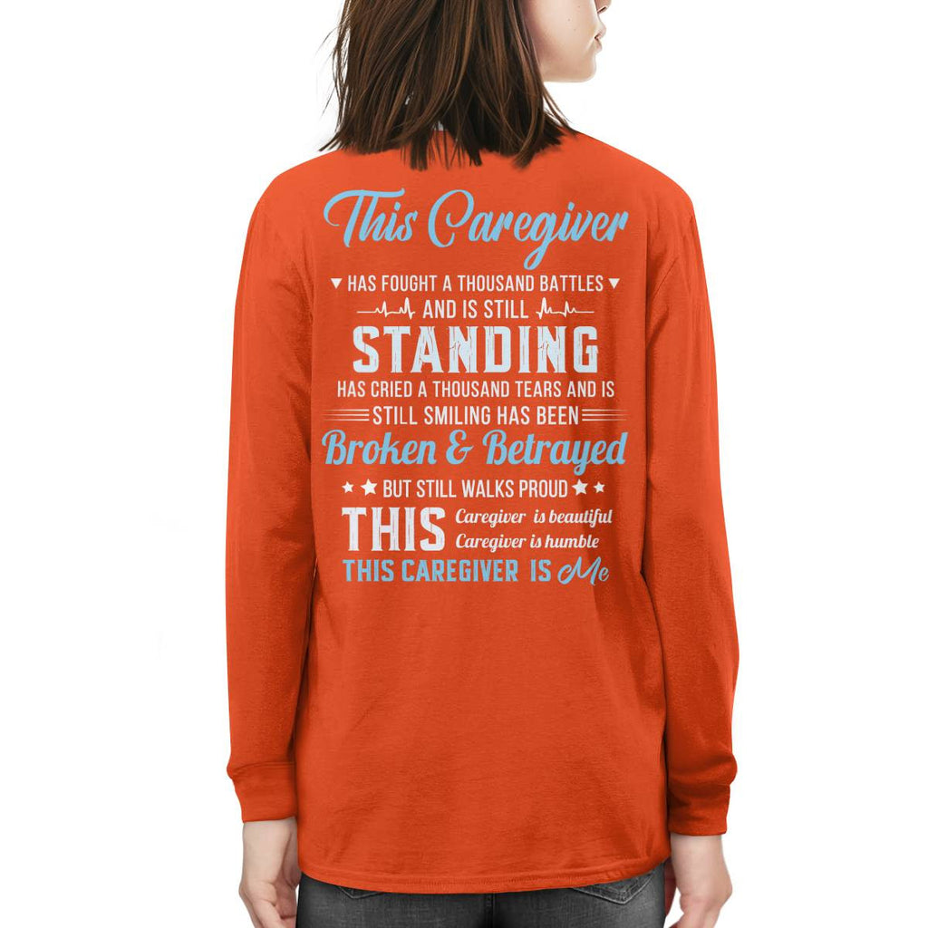 Awesome Caregiver-T-shirt-#F250724SMLNG1BCAREZ8