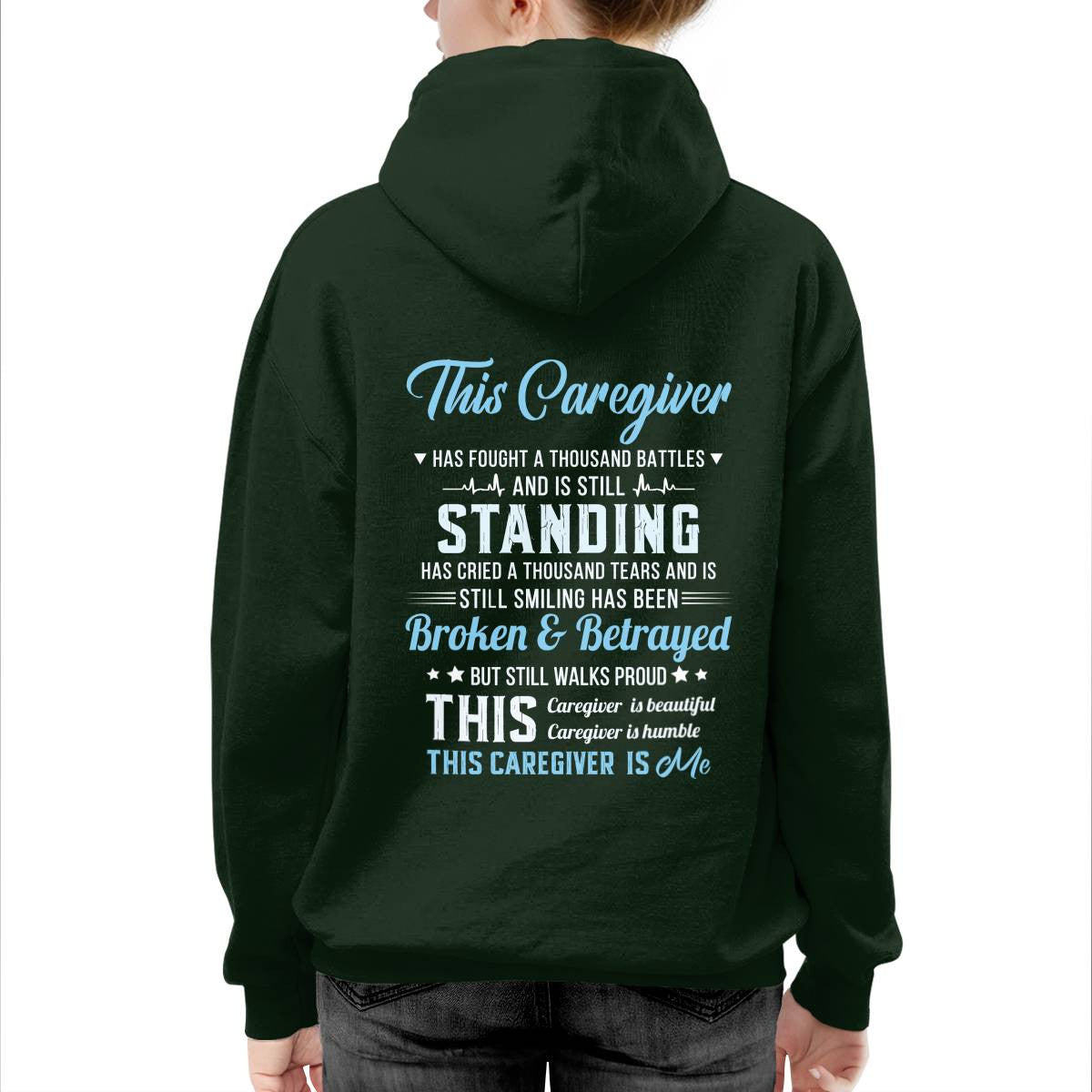 Awesome Caregiver-T-shirt-#F250724SMLNG1BCAREZ8