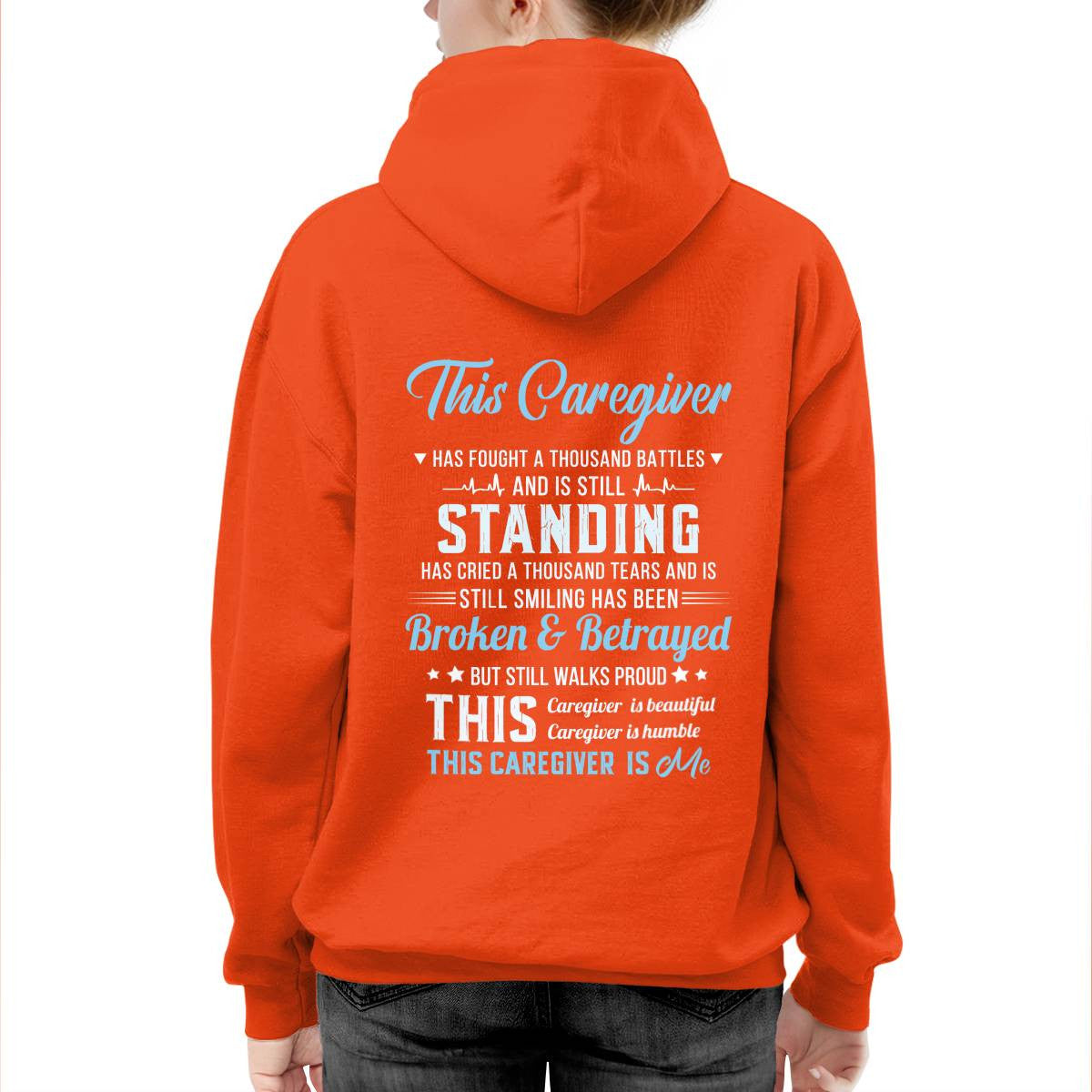 Awesome Caregiver-T-shirt-#F250724SMLNG1BCAREZ8