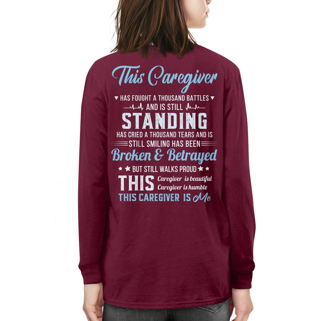 Awesome Caregiver-T-shirt-#F250724SMLNG1BCAREZ8