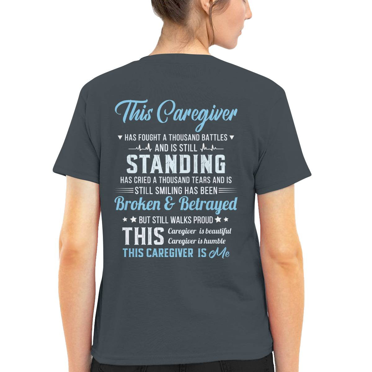 Awesome Caregiver-T-shirt-#F250724SMLNG1BCAREZ8
