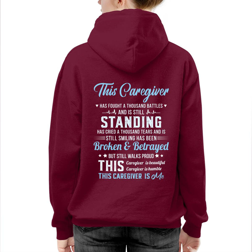 Awesome Caregiver-T-shirt-#F250724SMLNG1BCAREZ8