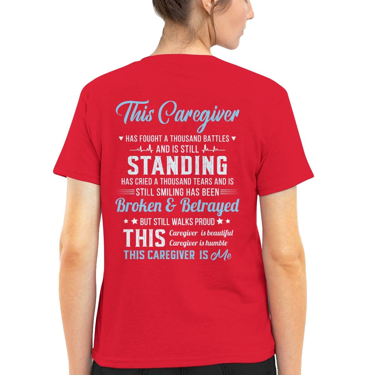 Awesome Caregiver-T-shirt-#F250724SMLNG1BCAREZ8