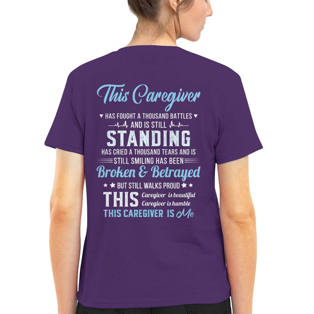 Awesome Caregiver-T-shirt-#F250724SMLNG1BCAREZ8