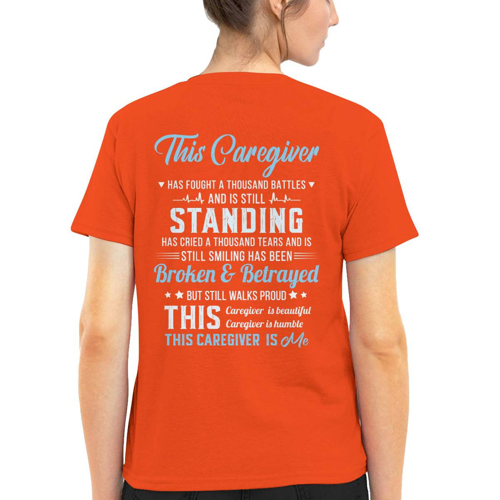 Awesome Caregiver-T-shirt-#F250724SMLNG1BCAREZ8