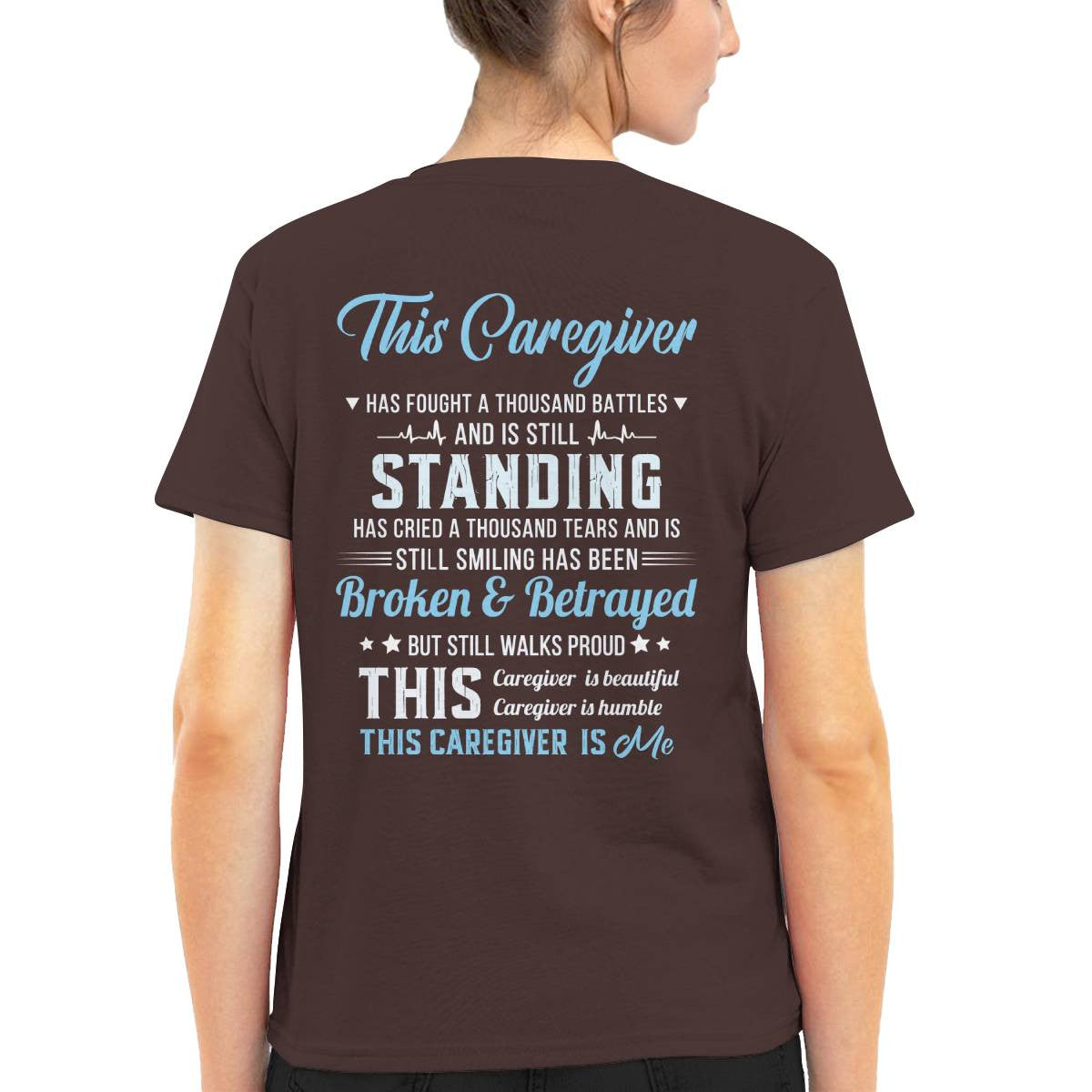 Awesome Caregiver-T-shirt-#F250724SMLNG1BCAREZ8