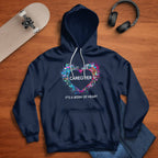 Awesome Caregiver Its a work of heart-T-shirt-#F290624WORKOF7FCAREZ4