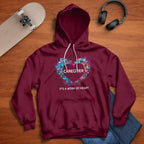 Awesome Caregiver Its a work of heart-T-shirt-#F290624WORKOF7FCAREZ4