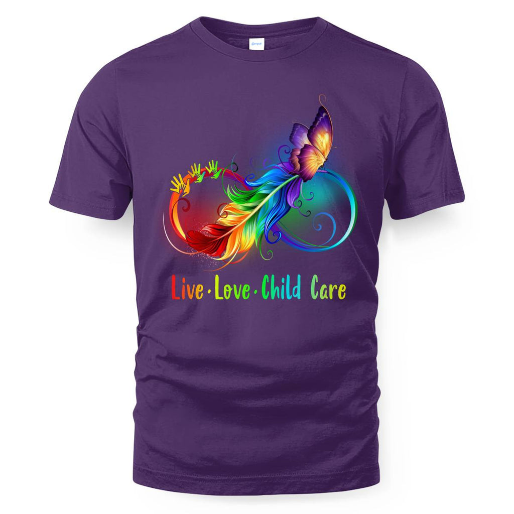 Awesome Childcare Provider -T-shirt-#F200624LIVLO13FCHPRZ4