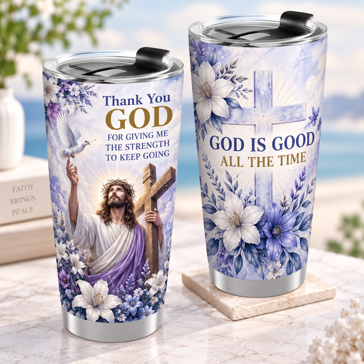 Thank You God For Giving Me The Strength To Keep Going Normal Tumbler