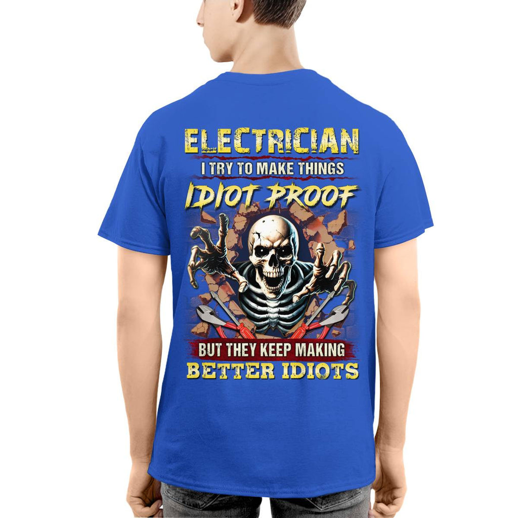 Awesome Electrician-T-shirt - grunx260804-0086