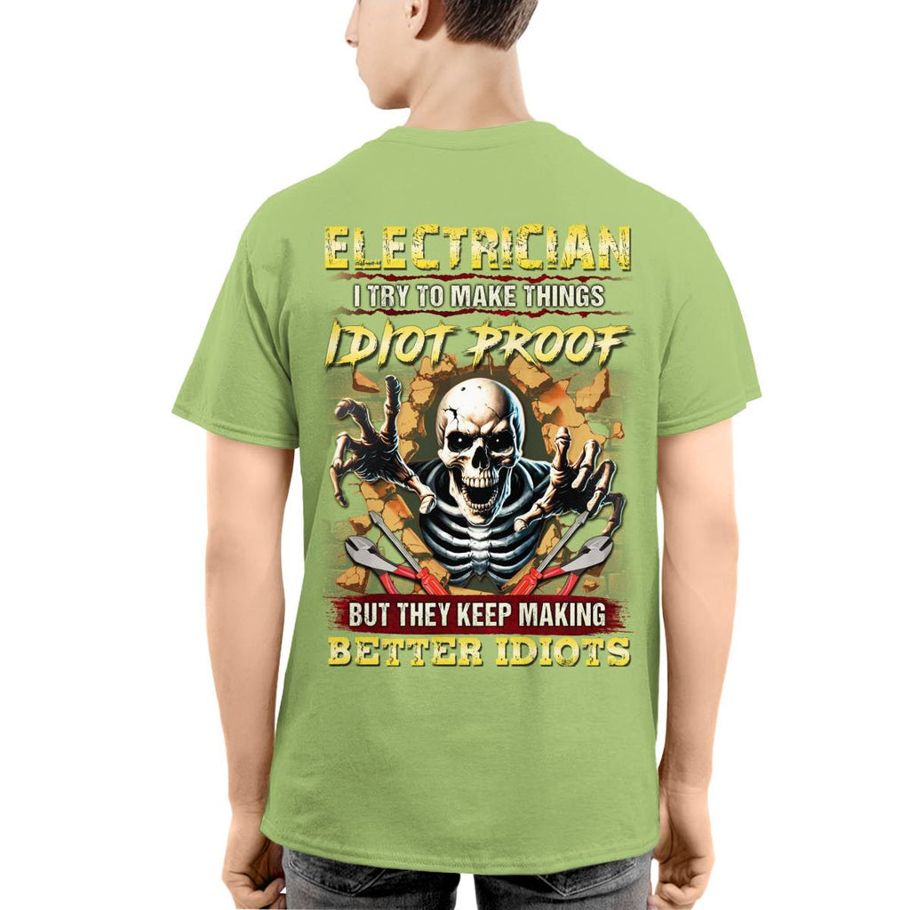 Awesome Electrician-T-shirt - grunx260804-0086