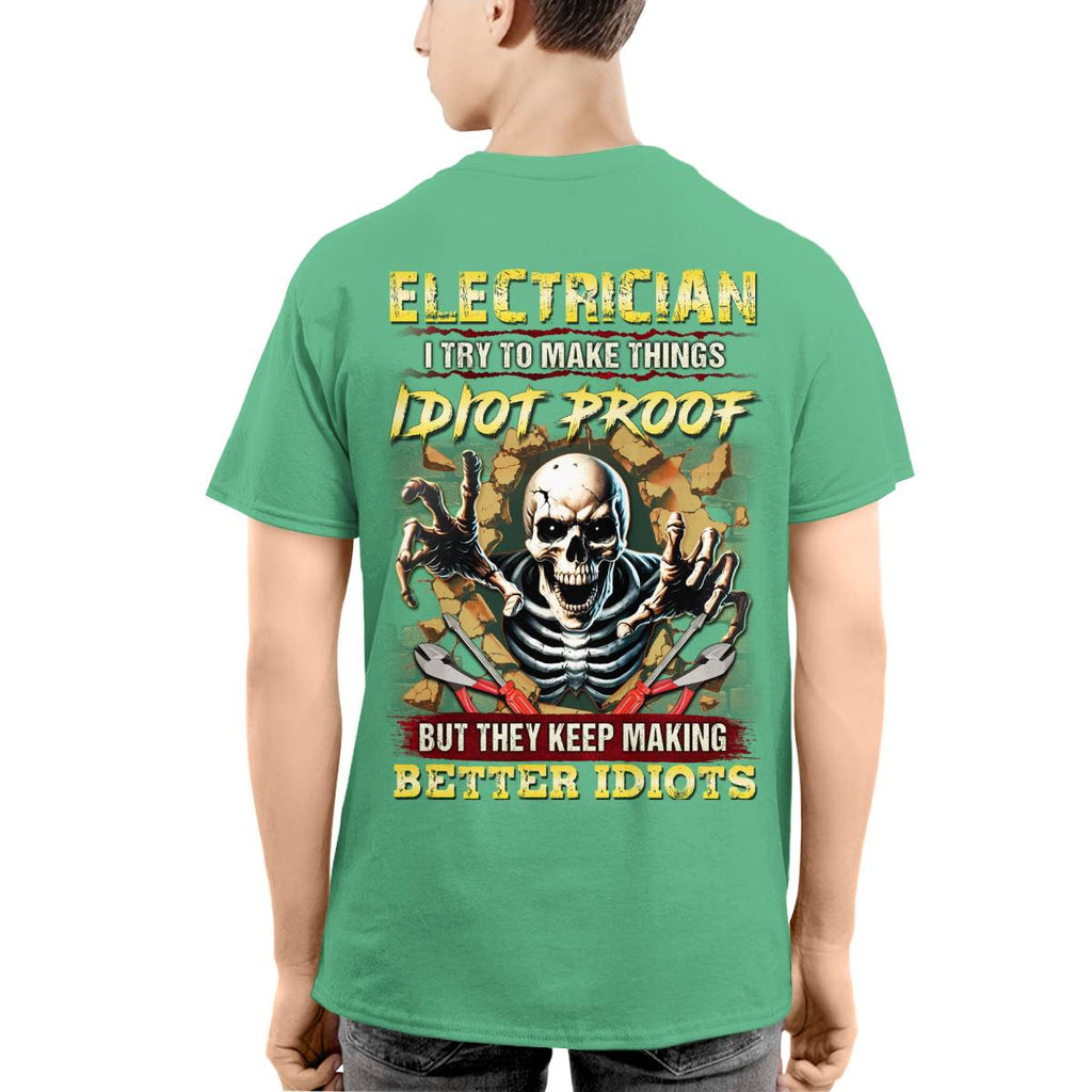 Awesome Electrician-T-shirt - grunx260804-0086