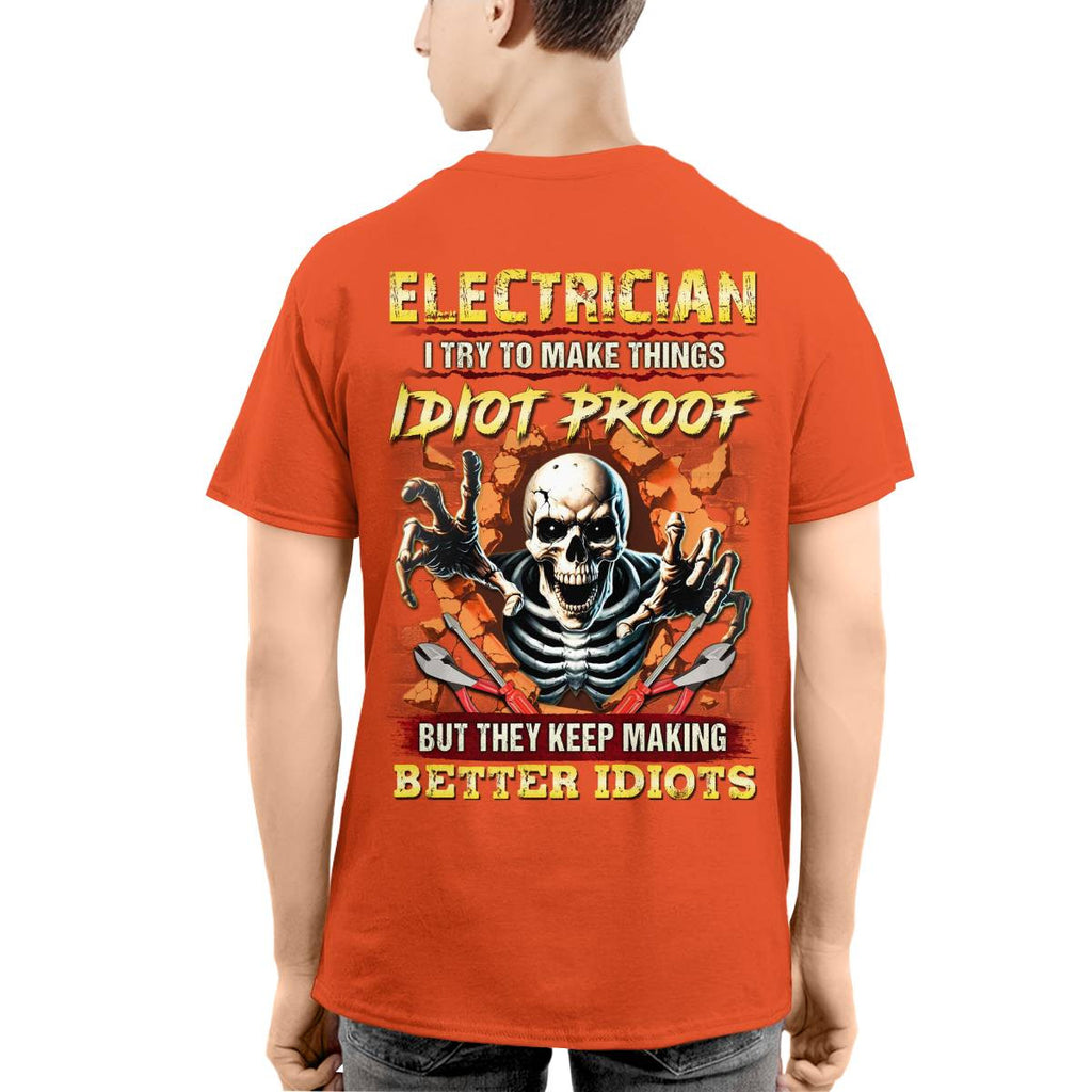 Awesome Electrician-T-shirt - grunx260804-0086