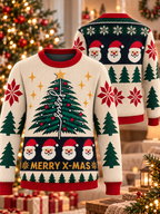 Merry X-Mas Tree Ugly Sweater
