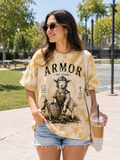 Armor of God Stand Firm In Faith Crusader Lamb T-Shirt