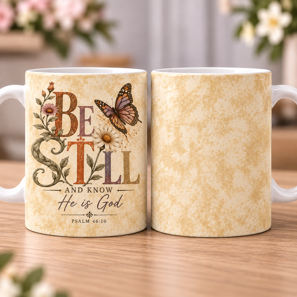 Be Still And Know He Is God Coffee Mug