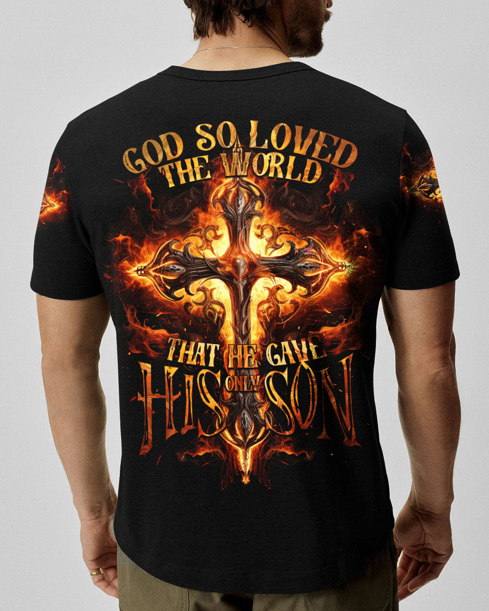 God So Loved The World Men's All Over Print Shirt - Trunx016842