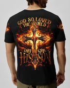 God So Loved The World Men's All Over Print Shirt - Trunx016842