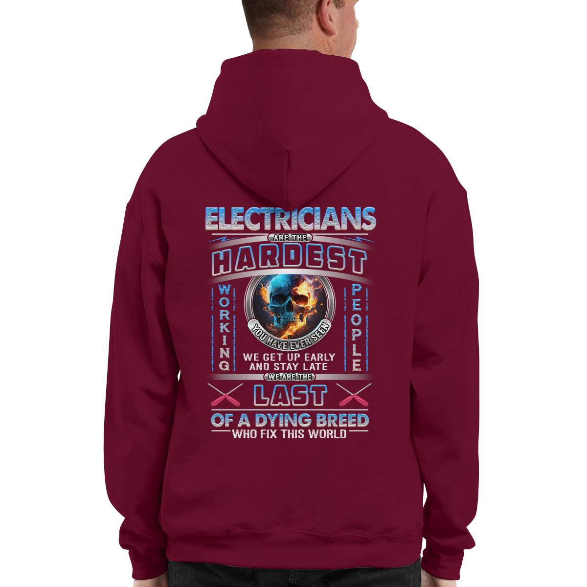 Awesome Electrician-Hoodie - grunx260804-0052