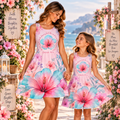 Isaiah 40:8 Floral Sleeveless Dress