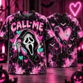 Call Me Hooded Horror Mask T-Shirt