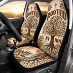 Rooted In Him Tree of Life Car Seat Covers