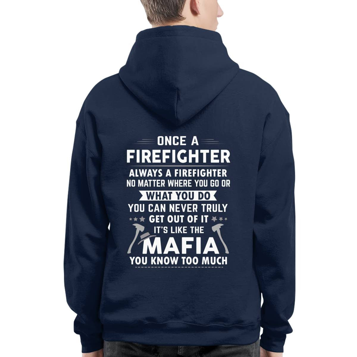 Awesome Firefighter-T-shirt - grunx260804-0156